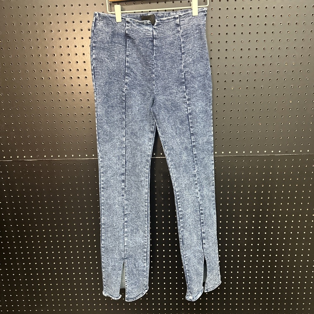 Women's Lumière Large Blue Jeans No Pockets Waist Across 14.5in (126)